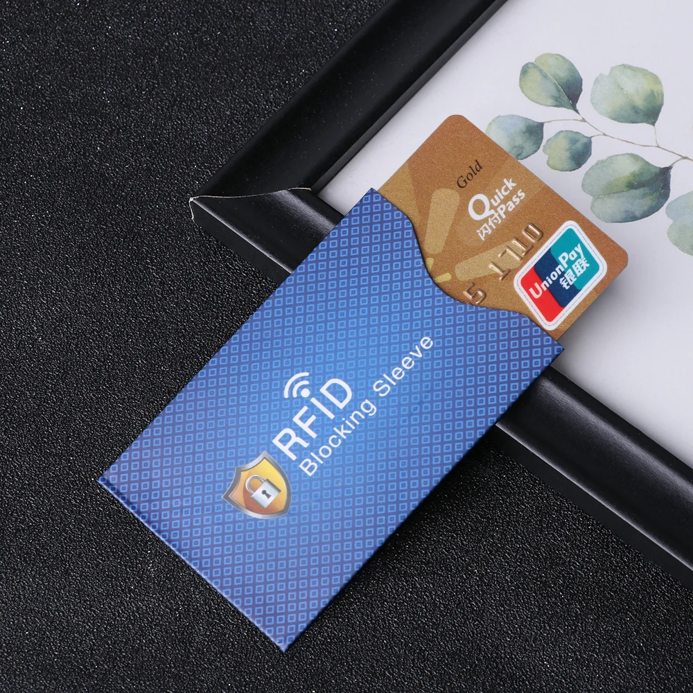 5 шт./компл. Противоугонный RFID кредитный держатель для карт защитный чехол с