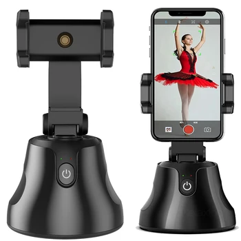

Smartphone Auto Tracking Shooting Phone desktop Gimbal 360 degree Rotation Holder for Video Record Object Face Tracking Gimbal