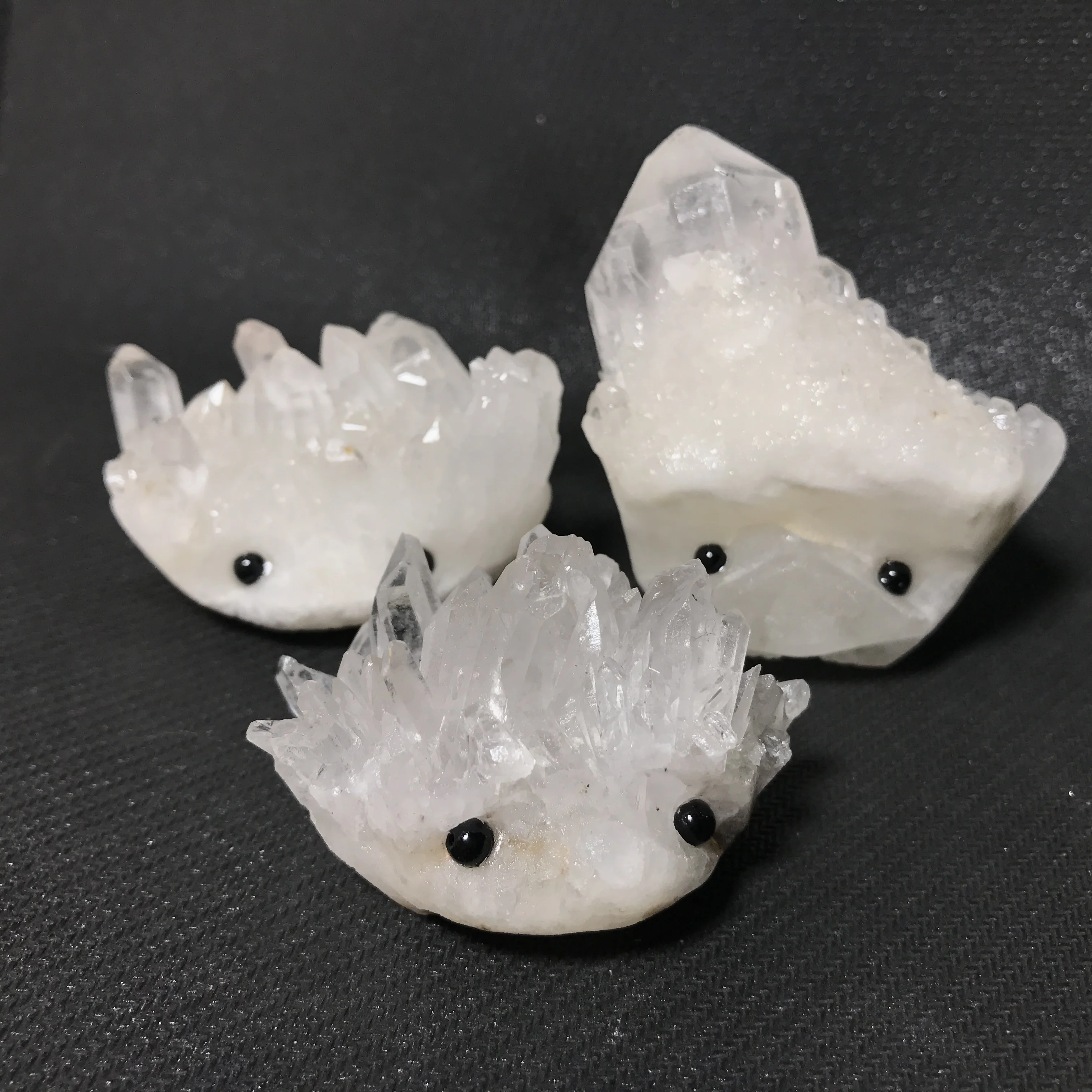 beautiful 100% natural clear quartz hedgehog Crystal gemstone flower Metaphysical Healing raw Stone for decoration wholesale | Дом и сад