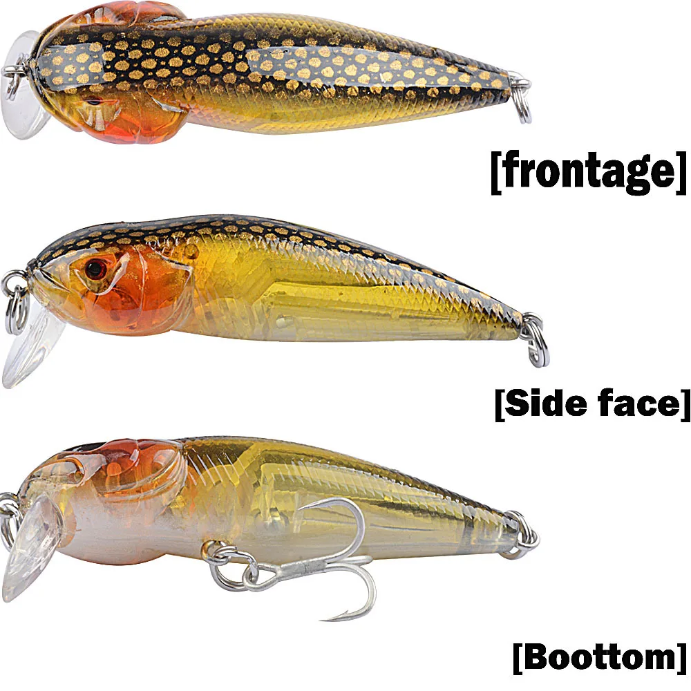 Fishing Lures
Floating Minow 8G/ 7.1cm,
Lure Fishing bait