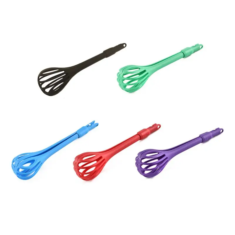 Three In One Spaghetti Noodle Clip Egg Beater Egg Clip Salad Mixer Anti-scalding Food Clip Kitchen Supplies