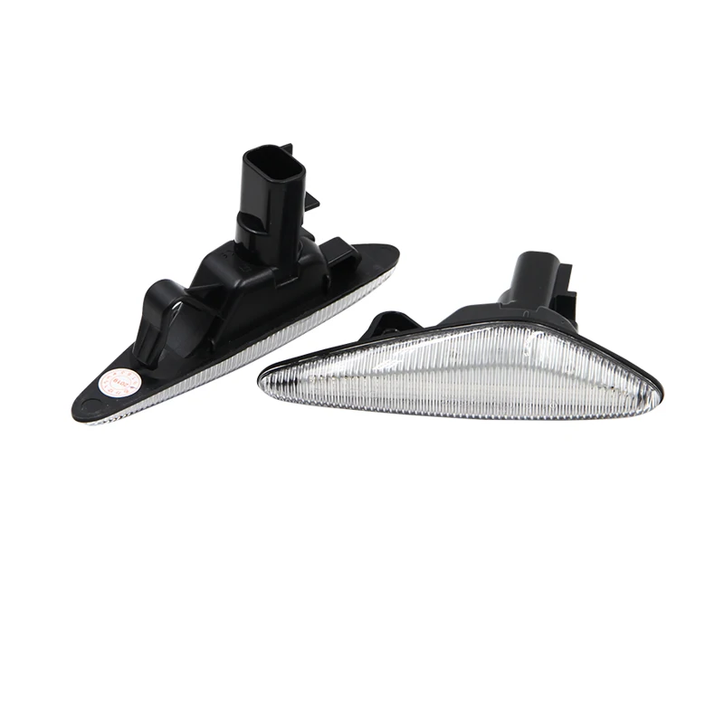 Прозрачный дым подходит для Mazda 5 6 MX-5 RX-8 09-12 для Nissan Lafesta Highway Star Янтарный Светодиодный Боковой габаритный фонарь поворотник