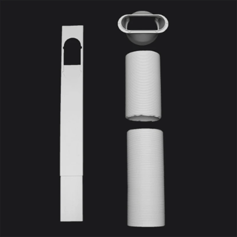 New-150Cm окно адаптер/окно слайд комплект плиты выхлопной трубы разъем для бытовой портативный кондиционер