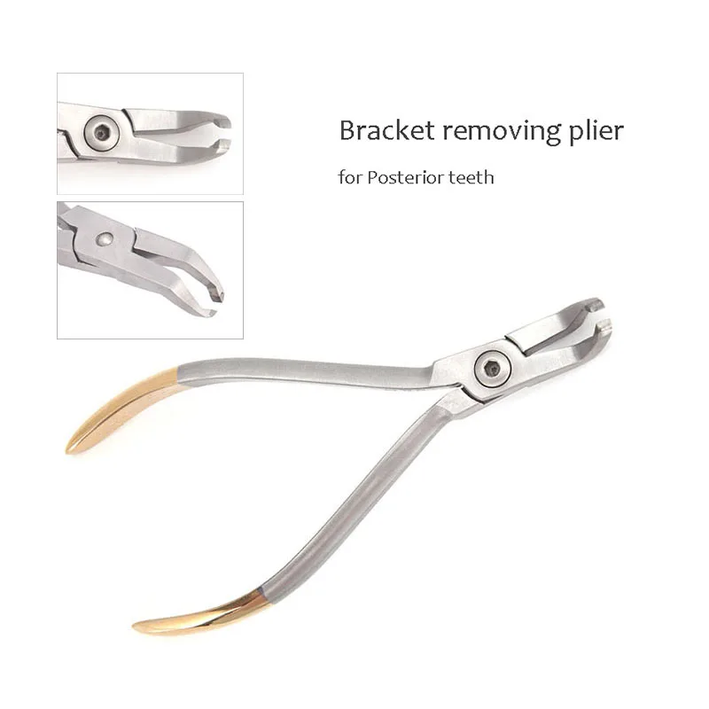 Dental Orthodontic Bracket Removing Plier Dental Brace Remover Forcep For Anterior / Posterior