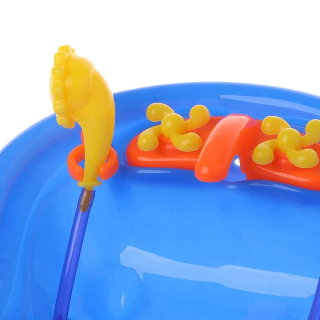 Bathtub With Baby Doll Bath Toy For Child Water Floating Toys Early Educational Y4UD 2