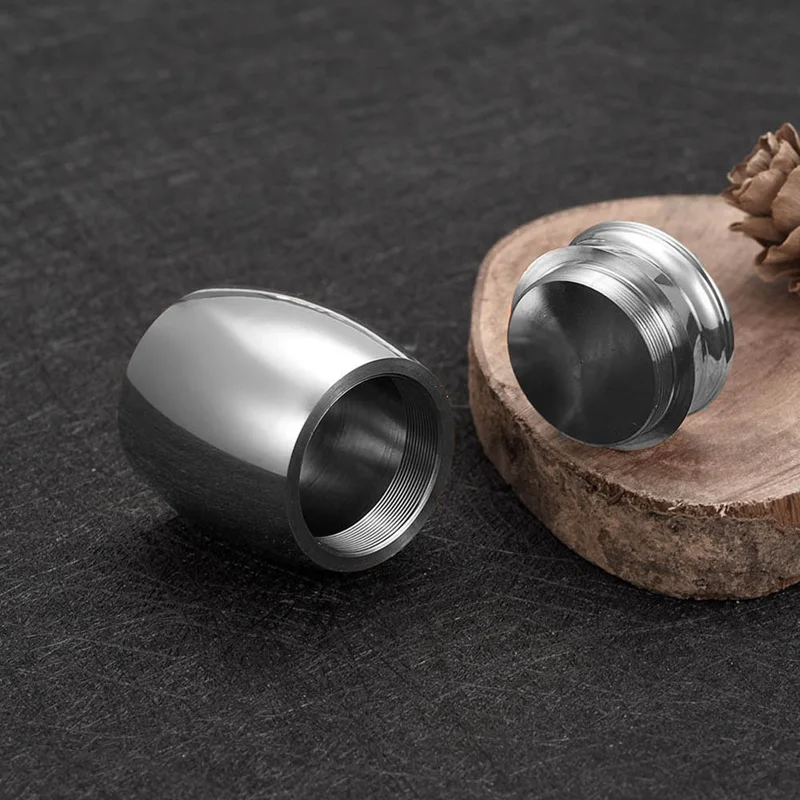 25*16mm Mini Engraved Cremation Urns For Pet Human Ashes Casket Funeral Loss Of Love Stainless Steel Cremation For Pet Lover cremation urn
