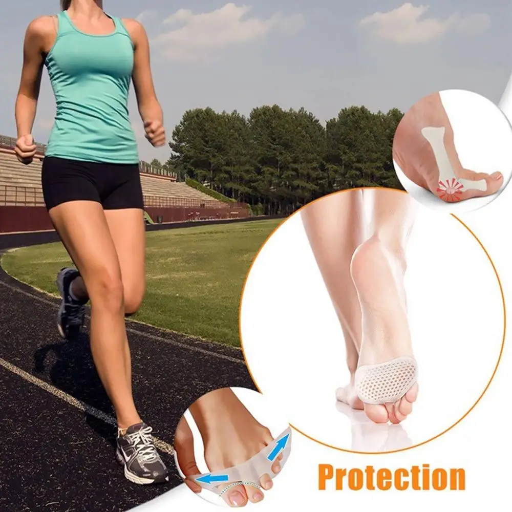 Semelles Avant En Gel Silicone Pour Talons Hauts | Coussinets Anti-Dérapants Pour Escarpins Et Sandales - Réutilisables