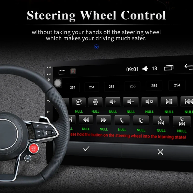 9 дюймов 1+ 16G Android 8,0 автомобильный DVD gps навигатор Автомобильный многофункциональный плеер для Ford Fiesta 2013