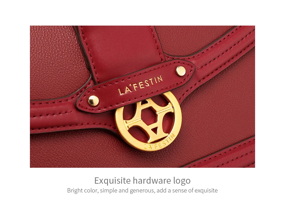 LAFESTIN, Новая модная женская сумка, широкий плечевой ремень, сумка-мессенджер, популярные маленькие квадратные сумки