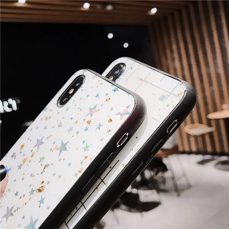 Чехол с блестящими звездами для huawei P30 Pro для huawei p20 lite P30 p smart Y9 Y6 honor 20 Pro 8A 8x Y7 bling Обложка