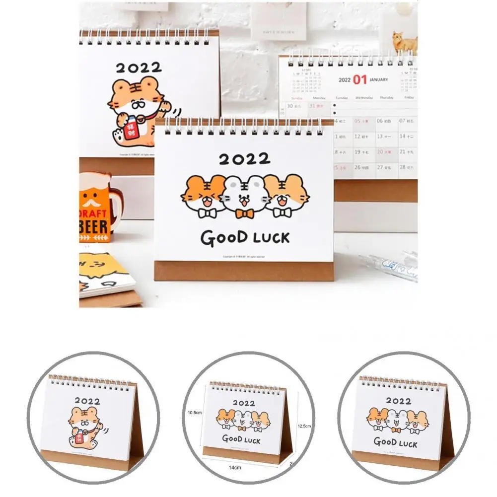 Полезные плотные настольные календари с напоминанием о Ежедневном расписании