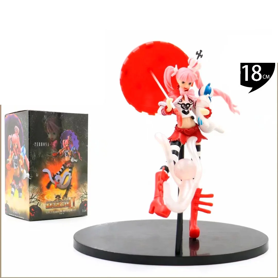 18 см Perona»; цифры SC one piece Аниме фигурки оригинальный Рисунок Коллекция моделей PVC Фигурки для игрушка-подарок для детей 0,5