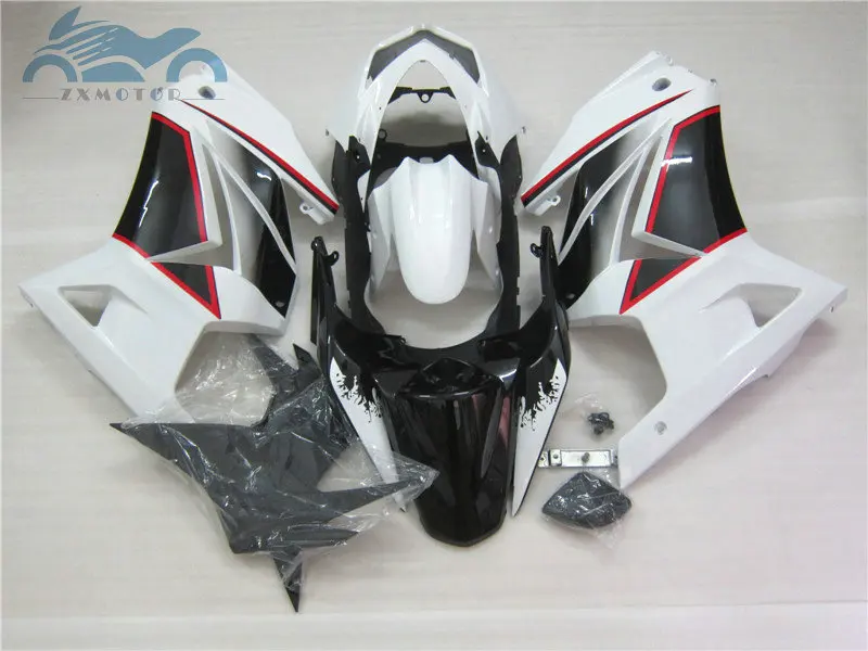 Комплект обтекателей для мотоциклов качество OEM Kawasaki Ninja 250R 2008-2014 ZX250R EX 250 08-14 белый