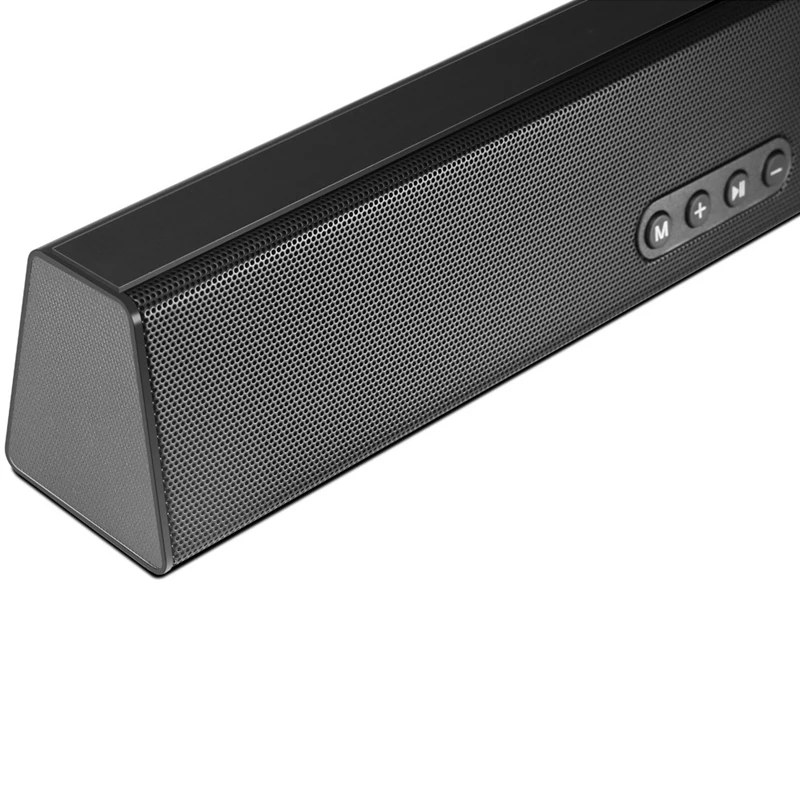 Полностью Bluetooth Саундбар беспроводные стерео колонки Hifi домашний кинотеатр тв звуковая панель звуковая система Поддержка памяти диск