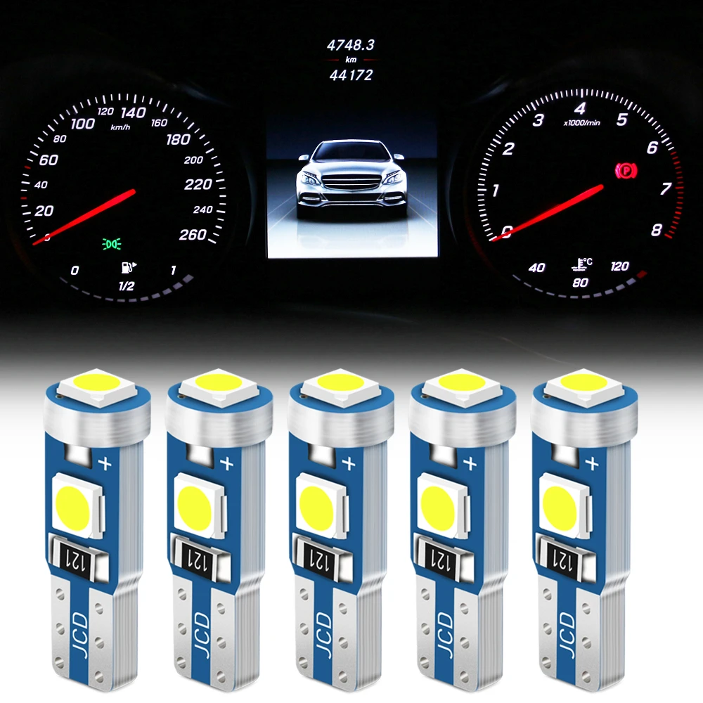 5 uds T5 W3W tablero Bombilla luces para el cuadro de instrumentos del coche para OPEL Insignia para Corsa Astra Meriva Zafira Chevrolet CRUZE de señalización| - AliExpress