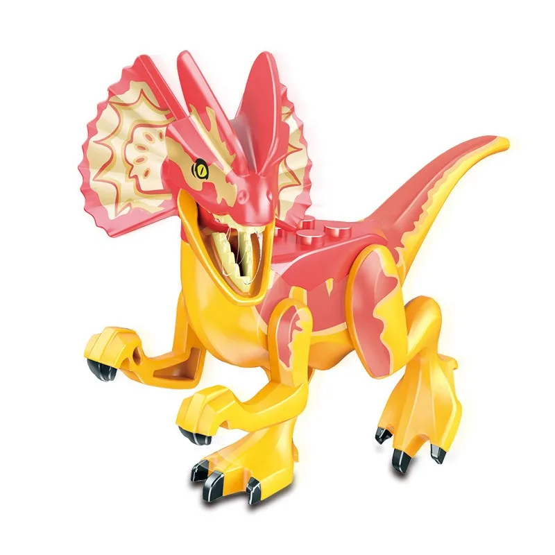 8 шт./лот Новые Фигурки Динозавров Юрского периода дилофозавр тираннозавр