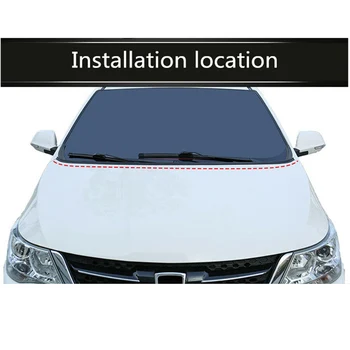 

Rubber Weatherstrip Sealing Car Front Windshield Panel Universal Black