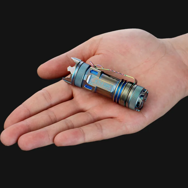 Jetbeam II PRO Cree светодиодный EDC Мини фонарь светильник 16340 маленькие Кемпинговые