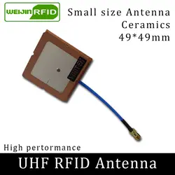UHF RFID маленькая антенна 915 МГц VIKITEK VA45 круговая поляризация усиления 2.5DBI короткое расстояние для UHF rfid считыватель