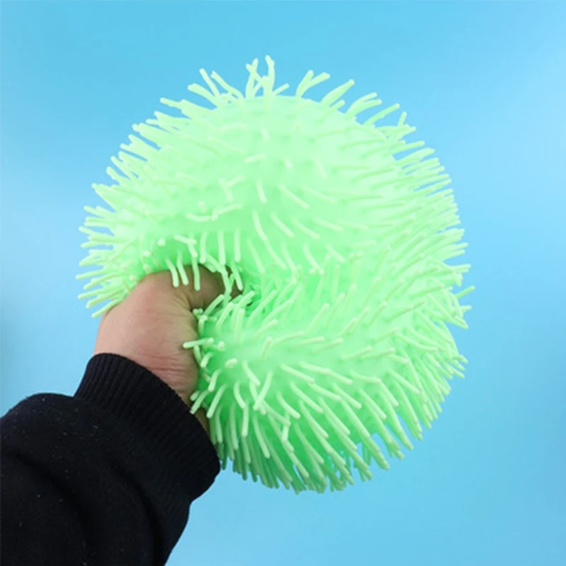 

8inch Sensory Fidget Squeeze Ball Toy Novelty Gag Stress Relief Squishy Ball Adults Great Gift to Release Pressure Anxiety