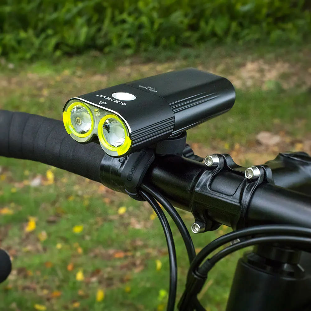 Oxideren Informeer Conform Gaciron V9D 1600LM Fietslicht Mtb Racefiets Koplamp Met Draad Schakelaar  Fietsen Zaklamp Voor Led Lamp 5000Mah Power bank|de bicicleta|farol de  bicicletabicycle headlight - AliExpress