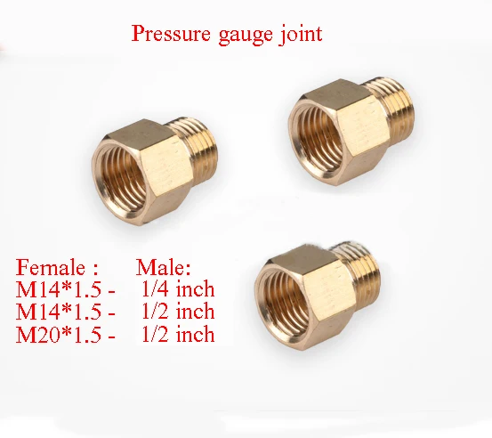 M14X1.5 M20X1.5 3/8 1/4 1/2 дюйма латунь мама-папа Соединительная Латунная муфта медная труба Соединительный соединитель