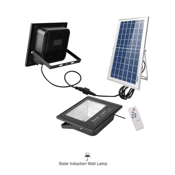 

Led Solar Light Outdoor Waterproof Lighting For Garden Wall LED Four Modes Rotable Pole Solar Lamp split panel indoor home secur