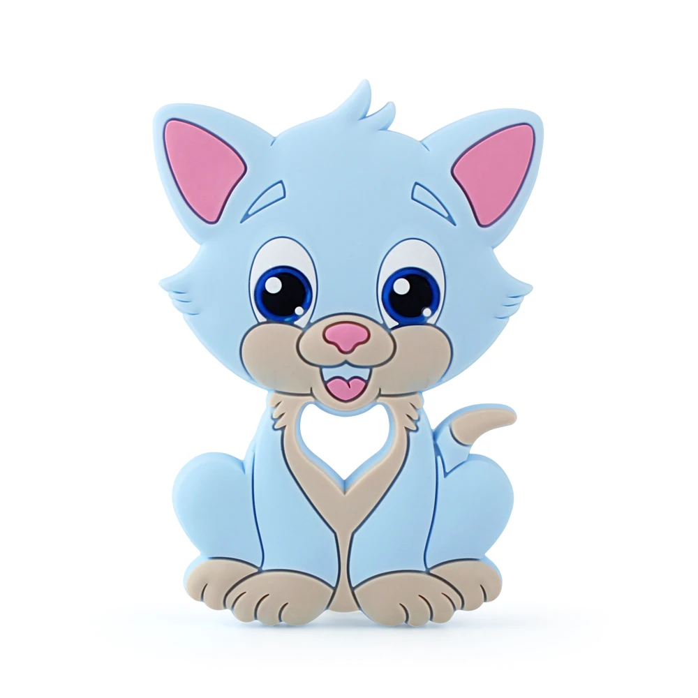 Keep& grow Cat Силиконовые Прорезыватели для зубов пищевое Животное Детские Прорезыватели для зубов подарок жевательные игрушки для малышей Аксессуары для грызунов