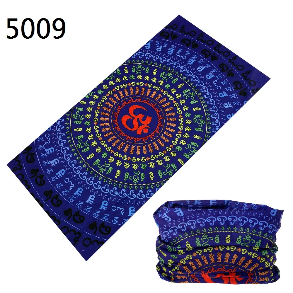 New Ring Paisley Scarf Seamless Tube Bandana Motorcycle Bike Mask Buffe Sports Hunting Kerchief Multi Use Face Shields UV Neck mens linen scarf Scarves