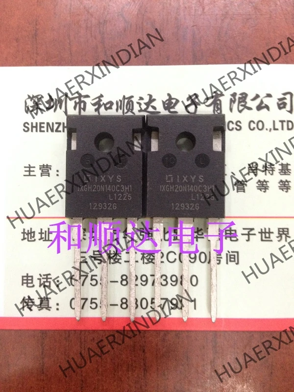 20 шт./лот IXGH20N140C3H1 TO-247