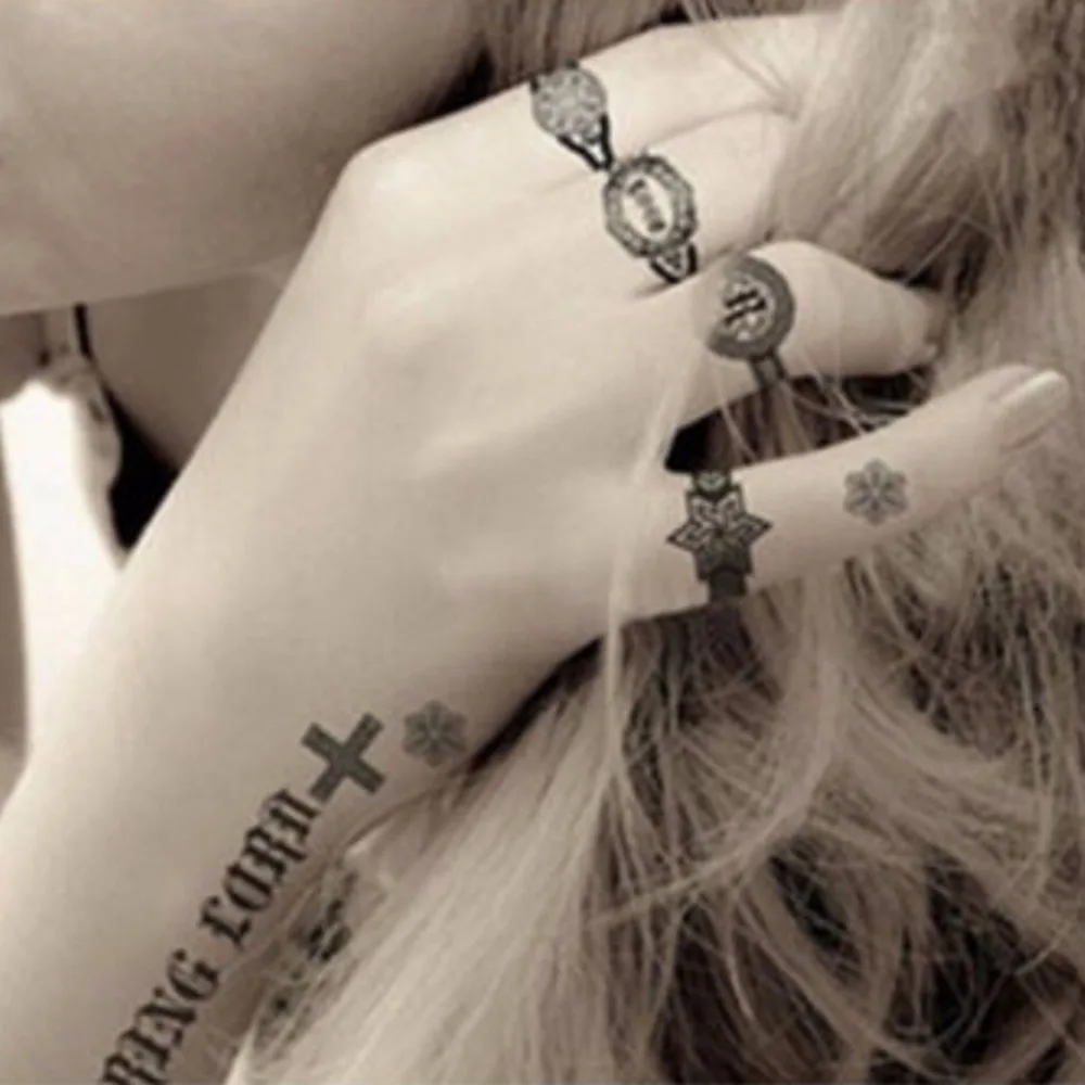 1PC 3D Decal Flying Butterfly Waterproof Paper Temporary Tattoo Letter Body Sticker Butterfly Tattoo Decals Body Art