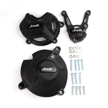 

1 Set Motorcycle Engine Stator Cover Crank Case Set For BMW S1000RR S1000R 2017 Motor Accessories Black Fibered Nylon