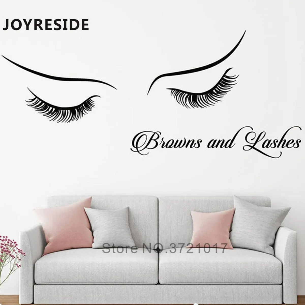 Настенная Наклейка для салона красоты домашний современный стиль декор гостиной