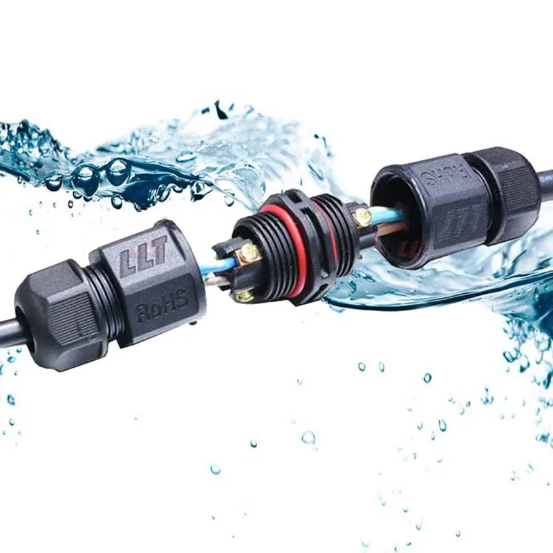 1 шт. AC DC 9 4 мм IP68 25A 2/3/4 Pin Водонепроницаемый винтовой разъем кабель замок