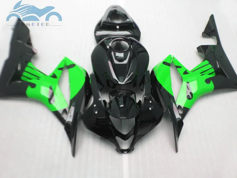Обновите свой Комплект обтекателя впрыска, пригодный для Honda CBR600RR 2007 2008 CBR 600RR 07 08 Красный Черный ABS Пластиковые обтекатели комплекты XF19