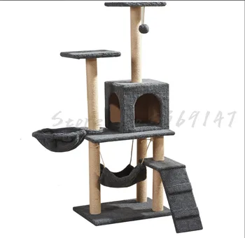 

Direct Selling Pet Cat Climbing Frame Platform Nest Treefor cats sisal rope