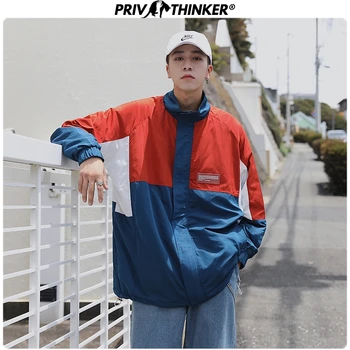 

Privathinker 2020 Spring Bomber Jackets Men Streetwear Patchwork Coats Mens Jacket And Coat Fashion Male Harajuku Clothing News