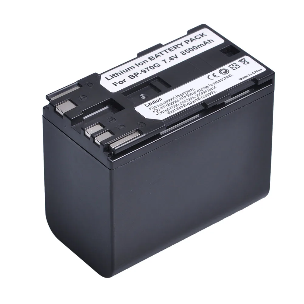 BP 970G батарея 8500mAh 7 4 V 975 945 для Canon EOS C100 Mark II C300 PL GL2 XF100 XF105.|Цифровые аккумуляторы| |