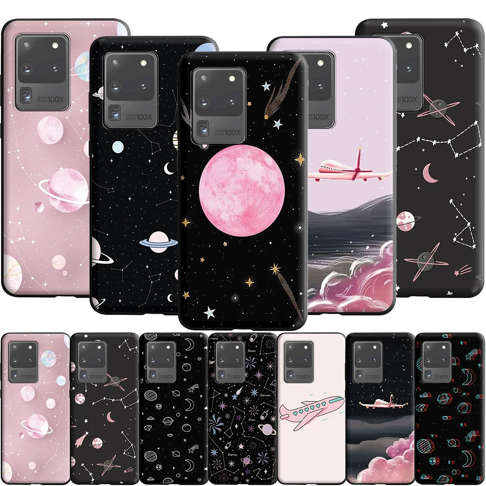 Дорожный Чехол Moon Stars Girl для Samsung Galaxy A5 A6 A9 M11 M21 M31 S21 S21S S30 M51 A02 A12 A32 A52 A72 F62 M62 |