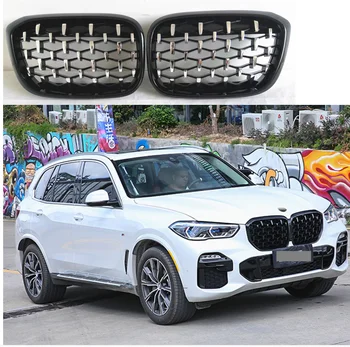 

New Diamond Style Grill For BMW New X3 X4 G01 G02 G08 2018 Racing Grills Front Kidney Grille