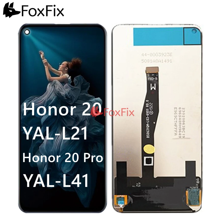

For Huawei Honor 20 LCD Display Touch Screen Digitizer Assembly For Huawei Honor 20 Pro LCD Screen YAL-L21 YAL-L41 YAL-AL10