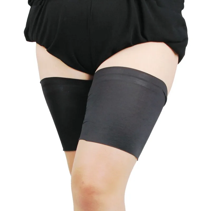 Thigh bands Summer Anti friction thigh band Smoothness and silky two anti-slip silicone strips prevent inner-thigh chafing comfort