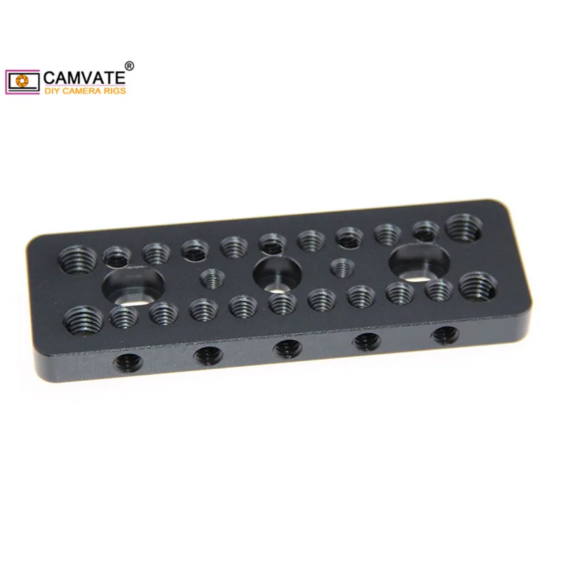 Câmera de Montar Furos de Montagem de Rosca para Câmera de Cinema Superior com 1 Camvaste Queijo Placa -20 30-16 Dslr Blackmagic Bmcc Novo - 4 - Image 3