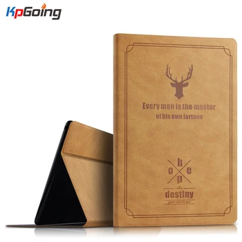

Brown Deer Head Tablet Case for Lenovo Tab E10 2019 Leather Shell Shockproof Stand Cover for Lenovo Tab E10 10.1 Inch