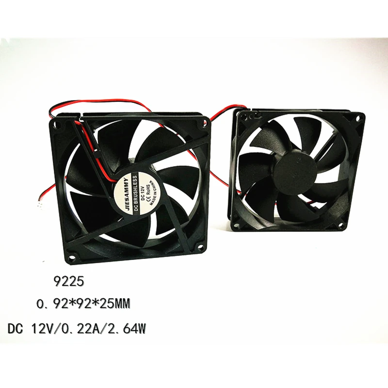 90MM 9cm 9025 9225 Cpu fan 90x90x25mm Computer Case Cooling DC12V CPU 2pin | Компьютеры и офис