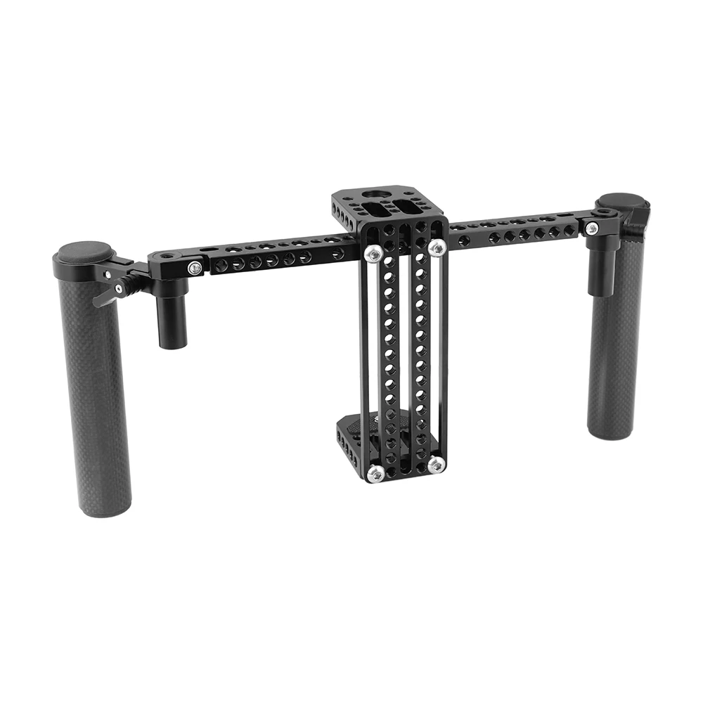 Fibra de Carbono Acessório para Smallhd Rig com Dupla Kayulin Ajustável Monitor Gaiola Alça & Suporte 700 Series 7 - Image 4