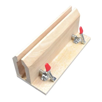

Professional Table Clamp Leathercraft Making Sewing Horse Hand Stitched Beech Desktop DIY Tool Durable Lacing Retaining