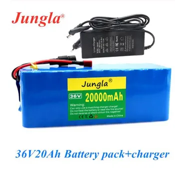 

2020 NEW Original 36V 10S4P 20Ah 36v 18650 battery 500W 42V 20000mAh for Ebike electric bicycle with BMS + 42V charger