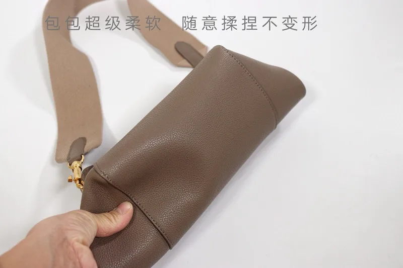 Новая модная брендовая дизайнерская женская сумка из натуральной кожи, сумка через плечо из телячьей кожи и