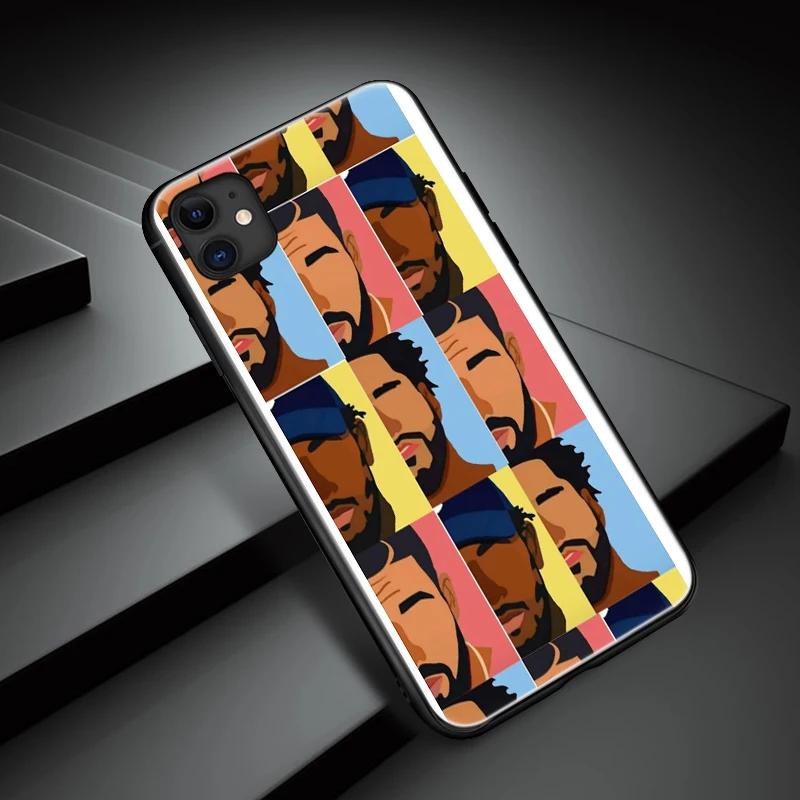 Дрейк J Cole для iPhone SE 6 6s 7 8 plus X XR XS 11 12 mini Pro Max s чехлы телефонов из закаленного стекла
